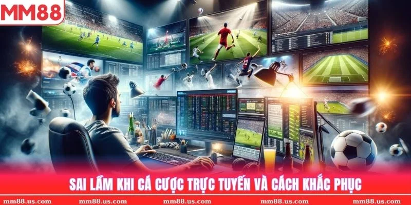 sai lầm khi cá cược trực tuyến